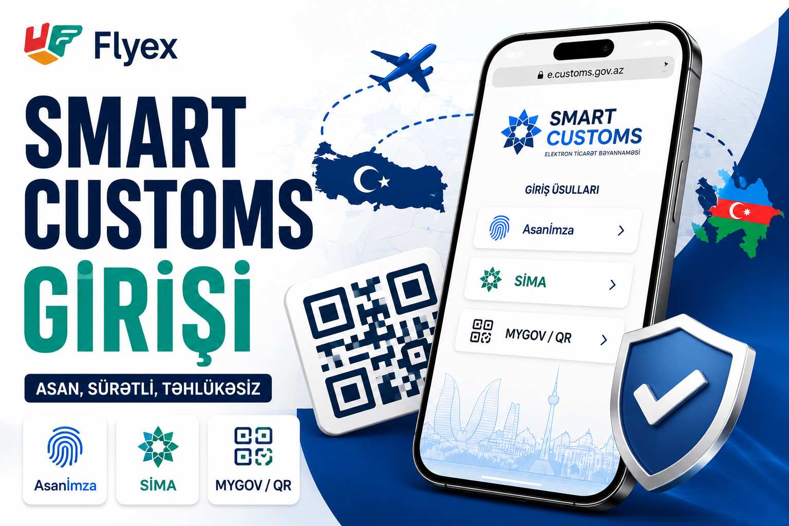 Smart Customs-a Necə Daxil Olmaq Olar? (2026 Tam Bələdçi) | Flyex