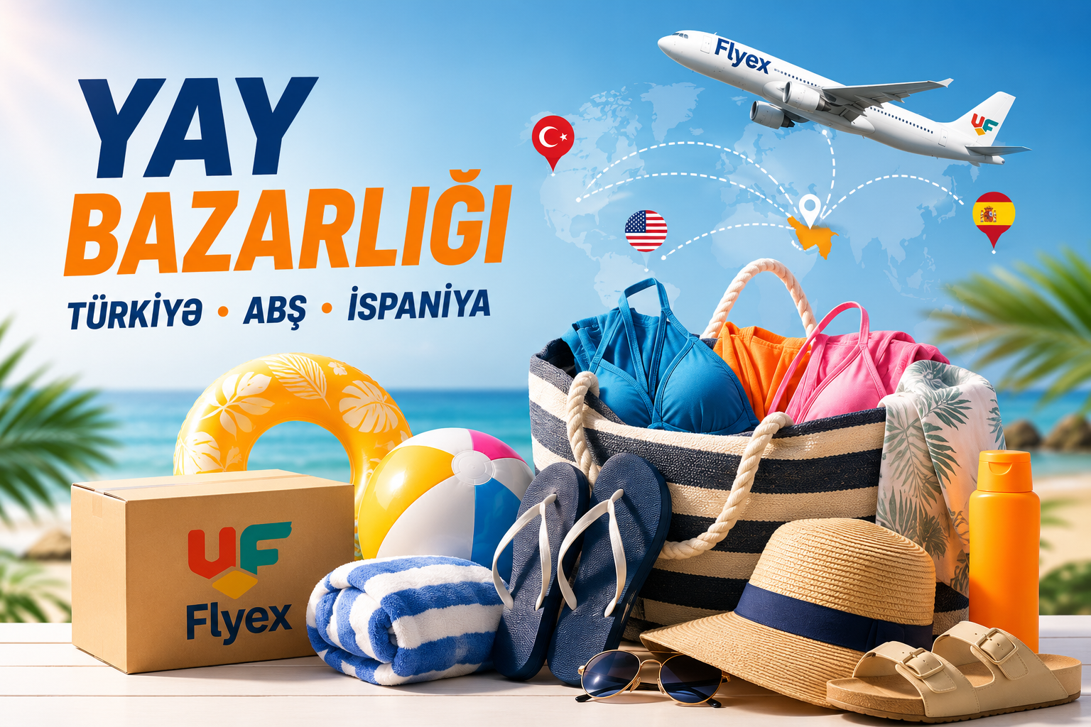 Yay və Çimərlik Geyimlərini Xaricdən Daha Sərfəli Necə Almaq Olar? (2026) | Flyex